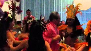 Morimoto dances at Morimoto's on 60th birthday