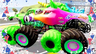 Monster Jam | Monster Trucks | High Speed Monster Jam Crashes, Freestyle, & Racing #84