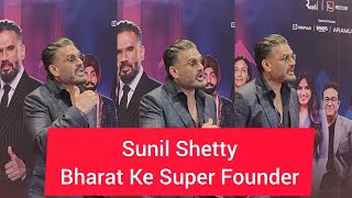 Sunil Shetty At Bharat Ke Super Founder Show Launch Event | Amazon Player | Sunil Shetty 