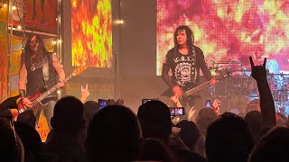 Eric F Drums at the WASP 40th Anniversary Show St Charles IL 12/2/22 Intro/On Your Knees