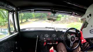 MG Midget onboard Prescott Hillclimb July 25