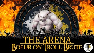 THE ARENA | A WAR BEAST VS A HORDE ENEMIES! | MESBG Battle Report | Lord of the Rings Warhammer