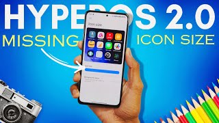 Xiaomi Removed Icon Size Feature From HyperOS 2 INDIA/GLOBAL Update 😱 Here's How to Enable it Back ✅