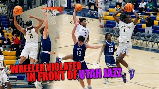 Wheeler DUNKFEST VIOLATED In Front Of UTAH JAZZ + Isaiah Collier Jersey Retirement
