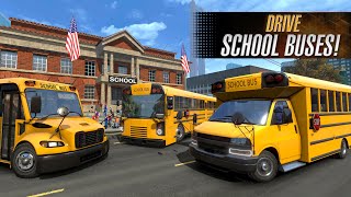 Bus Simulator 2023 - Drive a School Bus! Android & iOS