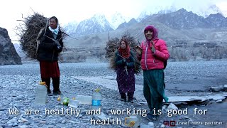 How the people of Hunza are so healthy happy & live longer|daily routine of women's Woking at Hunza