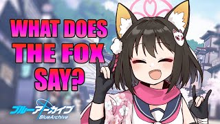 What does the Fox Say? Fake vs Reality - Blue Archive