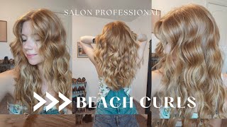 Beach Curls - How To - Salon Professional