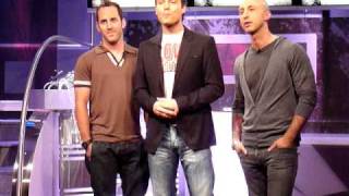 Chuck and Jeff attended the TV show "Le Retour"