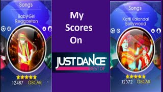 My Scores On Just Dance Best Of