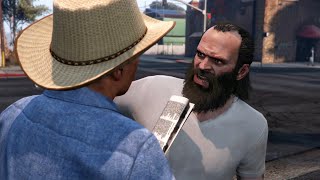 Grand Theft Auto V | Minute Man Blues | Trevor make things Right by talking out fake Boader Patrol
