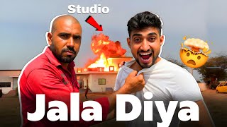 A1 ADVENTURE NEW BHASAD SERIES? 😱 | The Truth Behind the Fire and Blast in the Studio! | Kishor V...