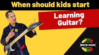 When should kids start learning guitar?