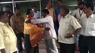 Outside admin block