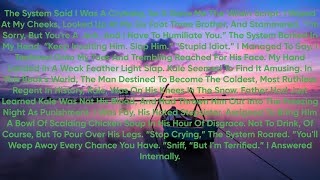 The system said I was a crybaby, so it gave me the villain script.