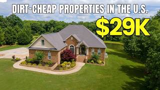 7 DIRT-CHEAP TENNESSEE FARMHOUSES WITH LAND Starting at $29K (Hidden Deals No One’s Talking About)