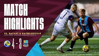 New Years Defeat on the road | Havant & Waterlooville vs Farnham Town | Full Match Highlights