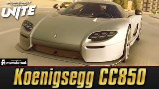 I Can't Drive This Thing | GOLD MAX Koenigsegg CC850 | Asphalt Legends Unite