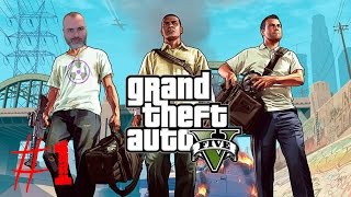 Trying out Grand Theft Auto V for the first time