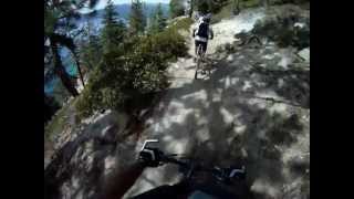 Mountain Biking the Flume Trail, Lake Tahoe
