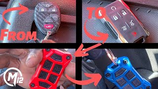 ULTIMATE CHEVY KEY FOB UPGRADE & TRANSFORMATION INSTALL & REVIEW  (07+ Chevy SUBURBAN/SILVERADO)