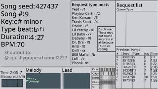 Live AI Trap Beat Generator