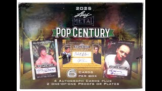2025 Leaf Metal Pop Century Hobby Box Break