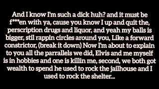 Eminem - The King And I Lyrics (LEAKED VERSION. GUESSED LYRICS LOL)