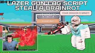 Lazer Gun Lag Script | Steal A BrainRot | Zenith Executor | Undetected, 100% UNC