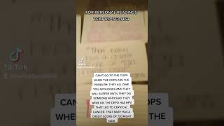 CANT GO TO THE COPS WHEN THE COPS ARE THE PROBLEM. THEY ALL OWE YOU APOLOGIES