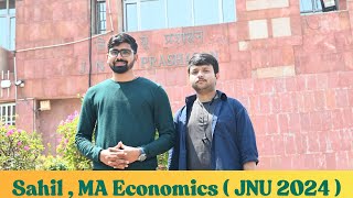 Sahil | JNU 2024 | MA Economics | Teaser Out | Topper’s Talk 