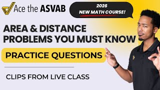 ASVAB Arithmetic Reasoning: Area & Distance Word Problems Explained Step-by-Step
