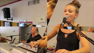 Karène Neuville 16 ans 1/2 et Jean-Marie  à Lomont - Medley de discos