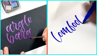 Calligraphy|| Incredibly beautiful LETTERING and CALLIGRAPHY with and marker