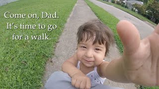 I Went on a Walk in My Wheelchair with My One-Year-Old Daughter, and...it was an adventure.