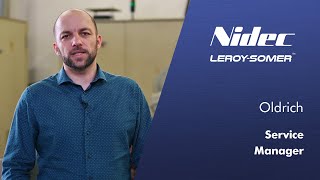 Oldrich, Service Manager at Nidec Leroy-Somer