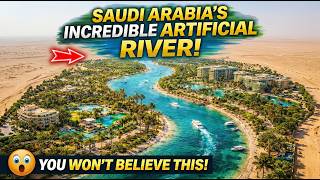 Saudi Arabia’s Artificial River: How Water Flows Through the Desert