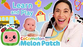 Learn and Play with Ms. Appleberry | Baby Learning | The Melon Patch - Videos for Toddlers
