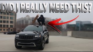 Installing Cross Bars On My Jeep Grand Cherokee