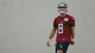 First Look At Will Levis At The Titans Rookie Minicamp