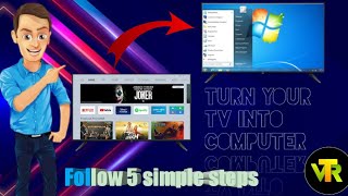 How to turn Android Tv into computer ||Daily life tech|| by-VTR Knowledge Hub