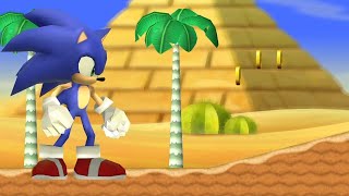Giant New Super Mario Bros. Wii Sonic  - Walkthrough -  #02