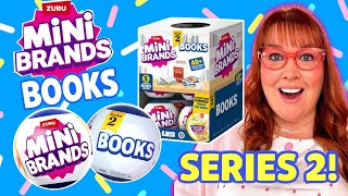 💙 UNBOXING MINI BRANDS BOOKS SERIES 2 BLIND BAGS!!