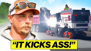 IT'S HERE! What It's Actually Like Using The Wirtgen 150!