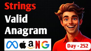 Valid Anagram Problem | Leetcode 242 + GFG | String Series | Striver A2Z DSA | Crack TCS, Infosys
