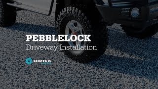 PebbleLock - Driveway Paving -  Easy Install Guide