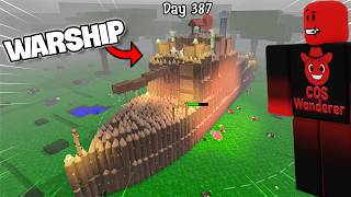 I Built the Ultimate Warship in 99 Nights in the Forest