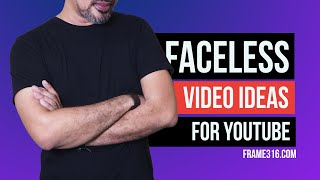 How To Start A YouTube Channel Without Being On Camera (For Real!)