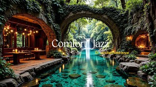 Relaxing Daytime Music for Work, Study | Spend a Bright Day with Comfort Jazz in Cozy Cafe Shop