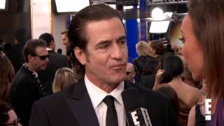 Slicked back hair - Dermot Mulroney